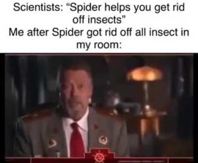 Don't Ctrl+right click your spiders, they're friends 