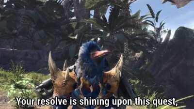 How it feels when a MR Hunter helps a newbie Hunter