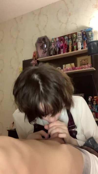 would you like to cum on my face?