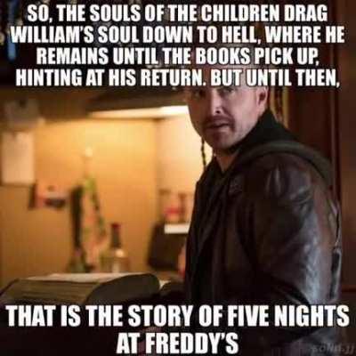 Jesse explains the fnaf lore