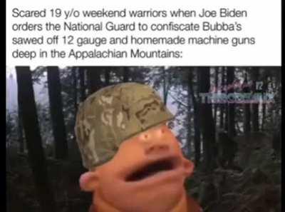 Insert skinwalker meme