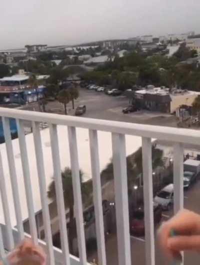 What an insane moment to capture ⚡️⚡️