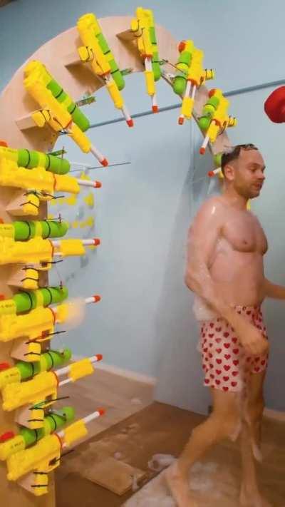 If humans were cleaned in carwash