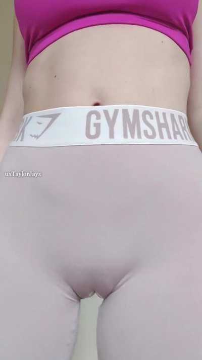 Do you like gym girl camel toes?