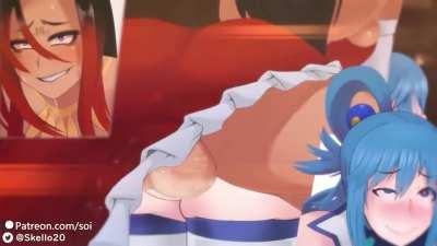 Futa sylvia x aqua (skello ) [kono subarashii sekai ni shukufuku wo]