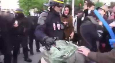 The foid cries out in pain as she attacks