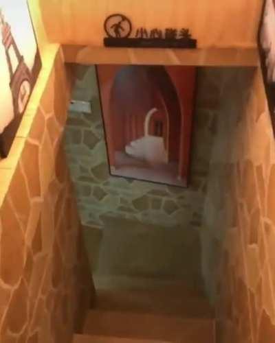 This amazing secret base