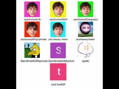 Repost because Jack didn't see this - I made all of Jack's channel logos singing Baka Mitai