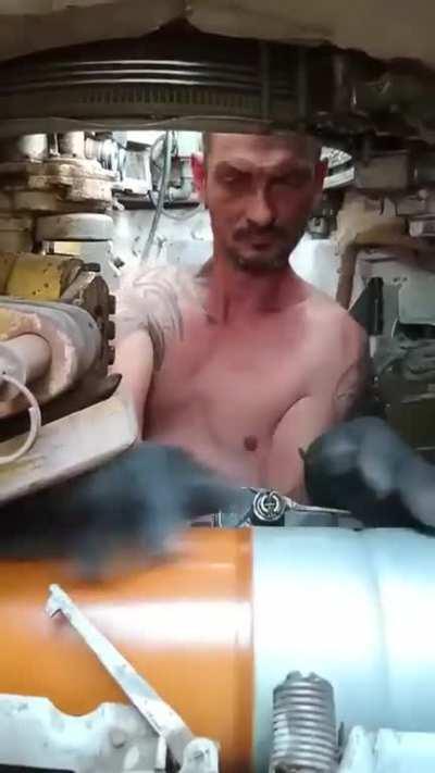 Visual representation of semen retention inside your balls