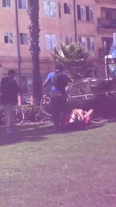 Public fucking with a not so happy ending