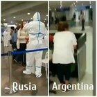Covid2019 controles en Rusia vs controles en Argentina.