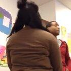 Girl instigates fight, gets the business