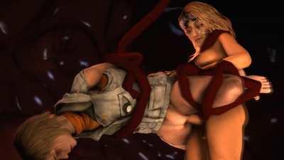 Heather fucked by Futa Yui