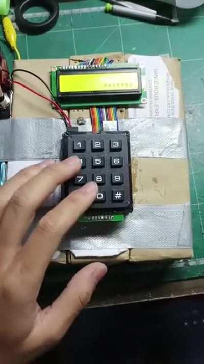 I made a calculator for my school project