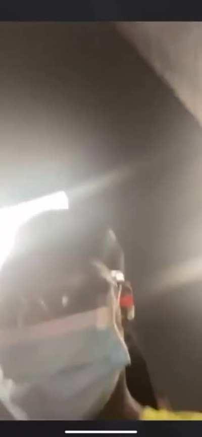 Gun range owner chews out shooter over his poor aim