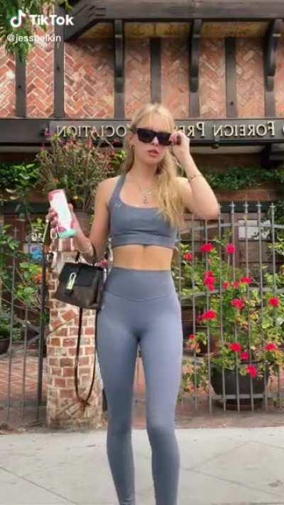 came to her training an hour early oops