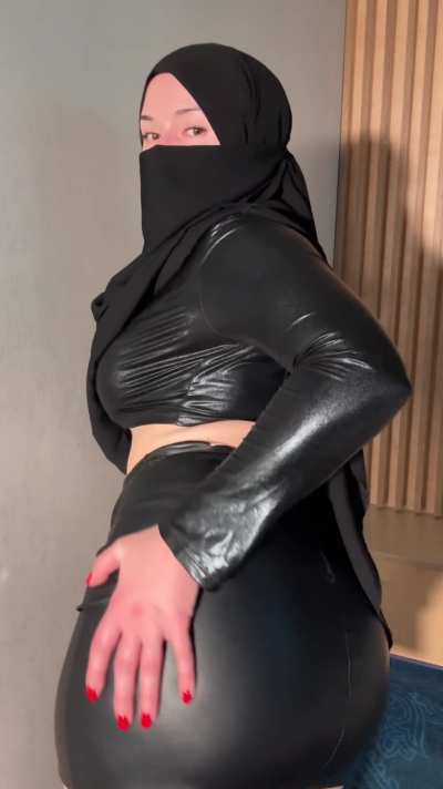 This leather outfit fits me so well, it's simply perfect