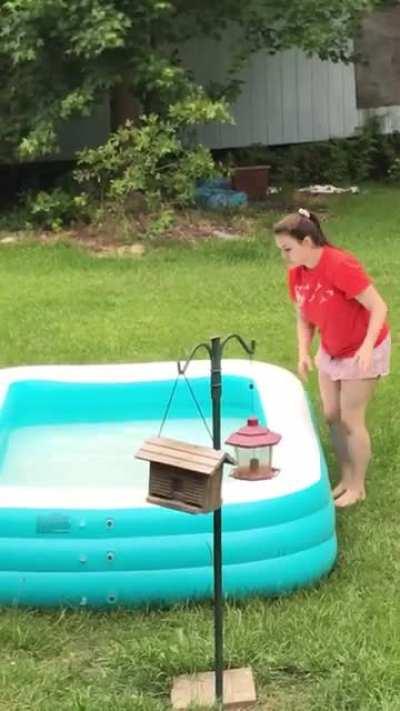 Attempted squirrel rescue (wait for it)