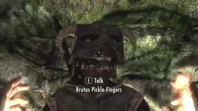 Co-Op Skyrim is peak - i wish it was an official option and not just a buggy mod though