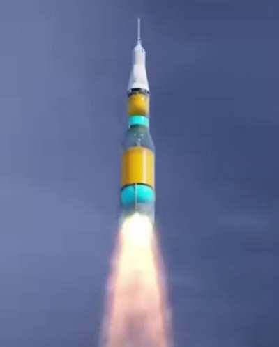 If a rocket was transparent