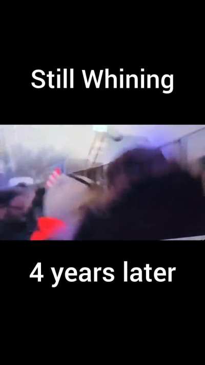 They're still whining 4 years later. Even after winning.