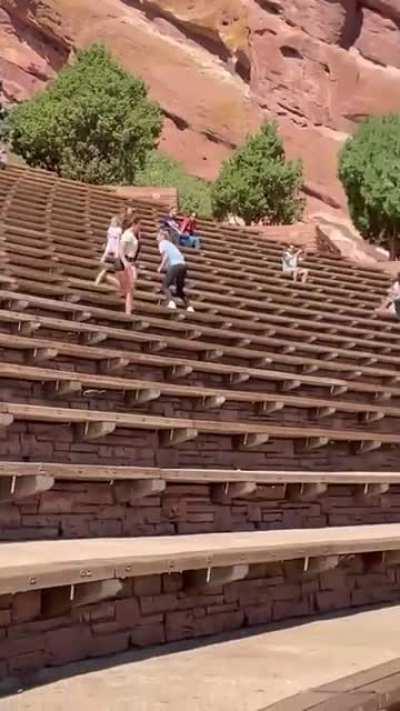 She's really freaking fast!