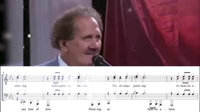 Bass singer Ken Turner in the 1980s singing ridiculously low