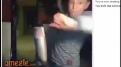 Hold my juice box while I go on Omegle and ???