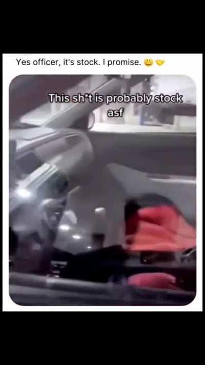 This car is definitely stock sir