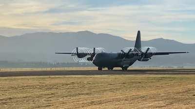 I got a video of a C-130's propwash at Warbirds Over Wanaka.