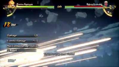 Zenitsu (optimal?) shield break punish