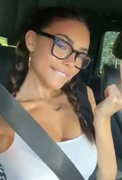 Teasing little whore, always begging for it 👅