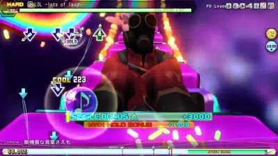 I modded Project Diva to include a Pyro model and it's beautiful
