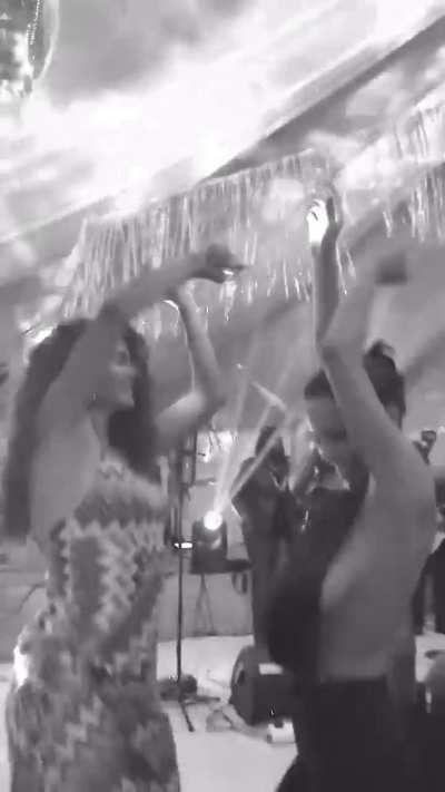 Bianca Censori and Penelope Cruz dancing together