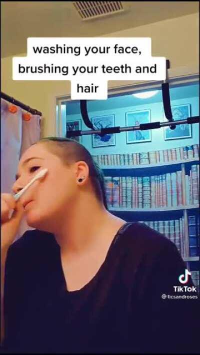 I do it to raise awareness! Are you aware I sell tic buttons and tshirts?