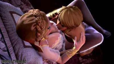 Zelda & Link (Arnoldthehero) [The Legend of Zelda]