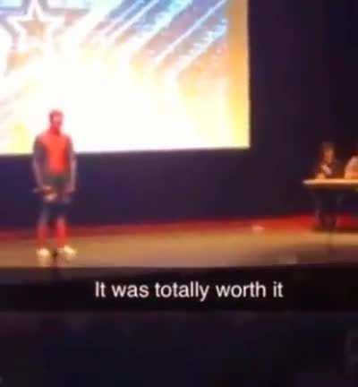 You just know the crowd went mad after this...