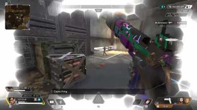 Usually get shot behind cover, but this was a new one.