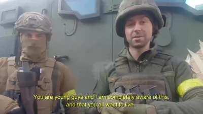 Ukrainian Military's Message to Russian Troops