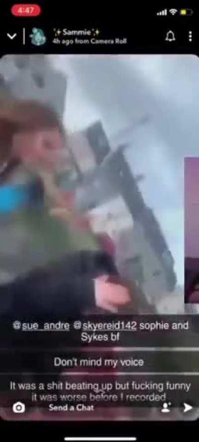 Girl denies spreading rumors and got smacked