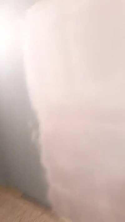 came home from visit and my neighbor's door is gone