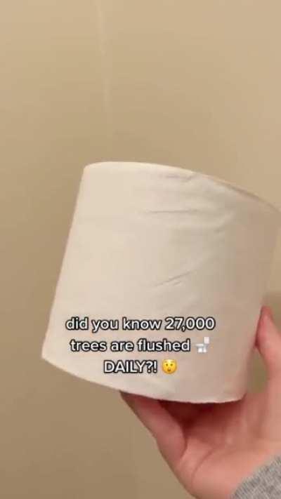 Bro I can’t get these skid marks off the reusable toilet paper