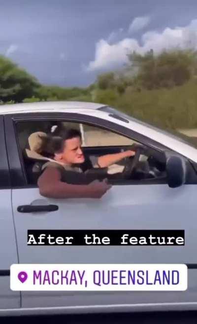 Driving while cooked