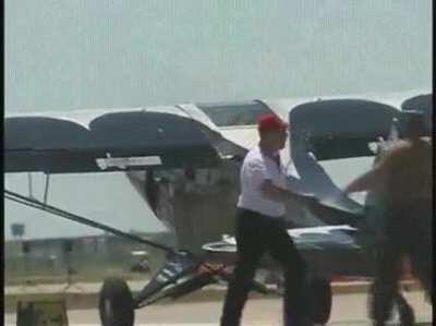 I wanted to see the crash!