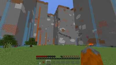 My Minecraft glitched and generated a bunch of chunk errors