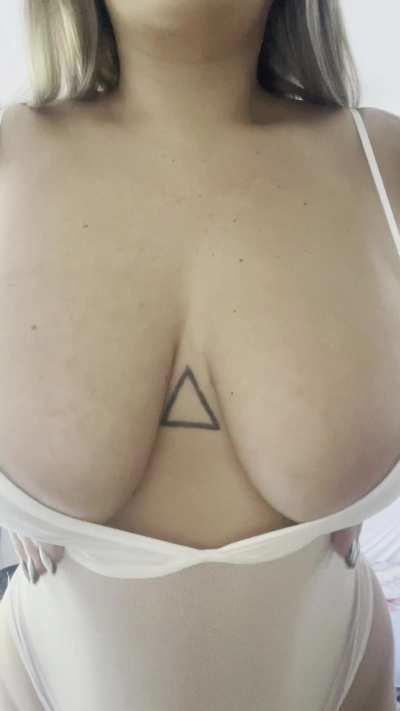 I have a perfect spot between them for you to put your cucumber there