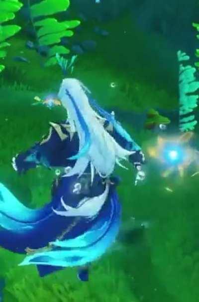 Neuvillette swimming