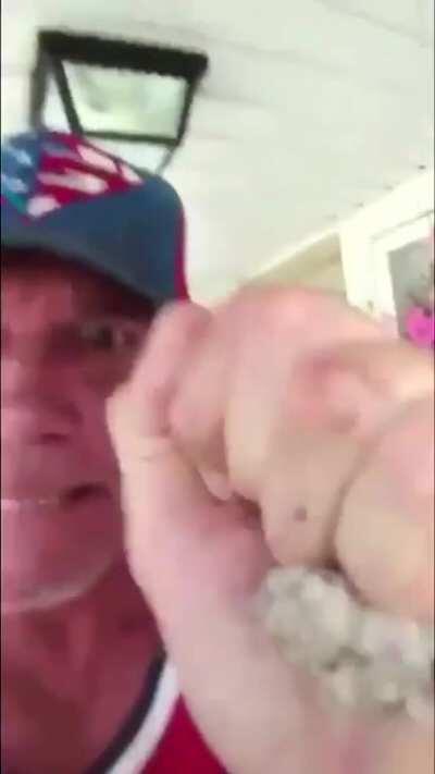 Chad eats a wasp nest to prove his masculinity after girlfriend leaves him for another man