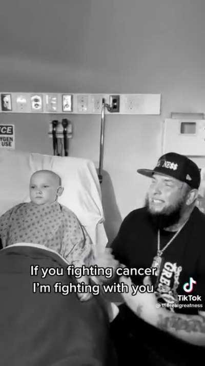 The child's face just says it all. 