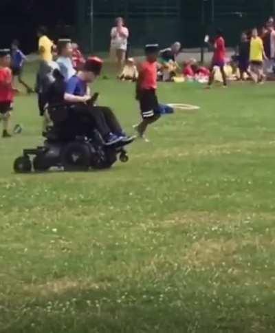 My wheelchair people need me